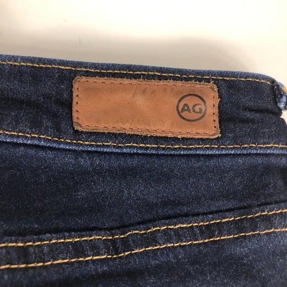 AG Adriano Goldschmied Jean Women 24 Regular The Legging Super Skinny Blue Denim - Picture 11 of 16